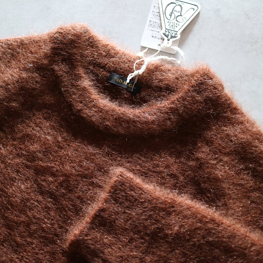 モヘアクルーネックプルオーバー／R&D.M.Co- | ovede