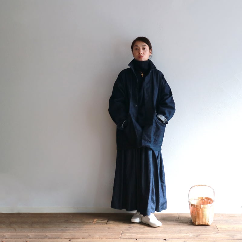 13.5oz.セルビッチクラッシックデニムカバーオールジャケット