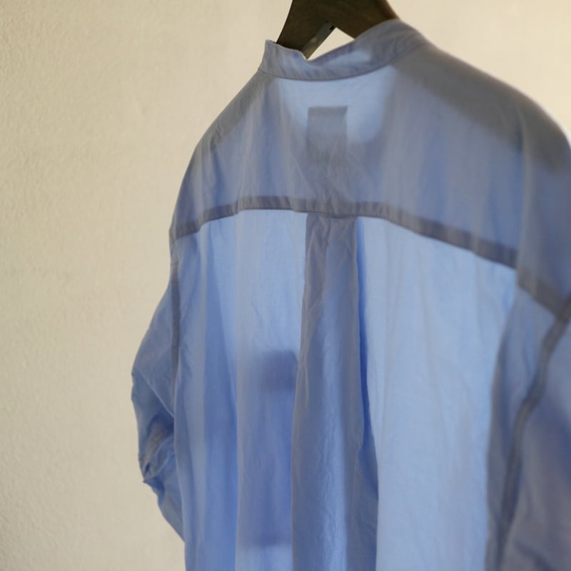 ファインヤーンコットンクラッシックバンドカラーシャツ／TOUJOURS | ovede