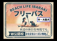 2026年DOGSUPフリーパス券（中・大型犬）
