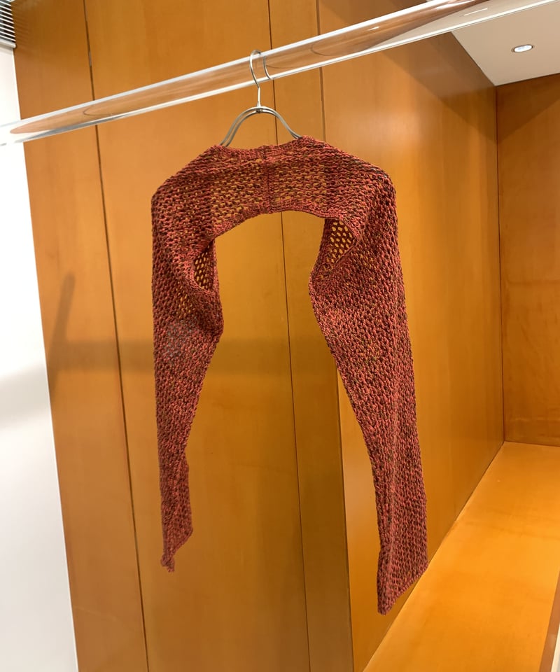little suzie cotton gima mesh knit セット little $uzie / cotton gima mesh knit bolero | J