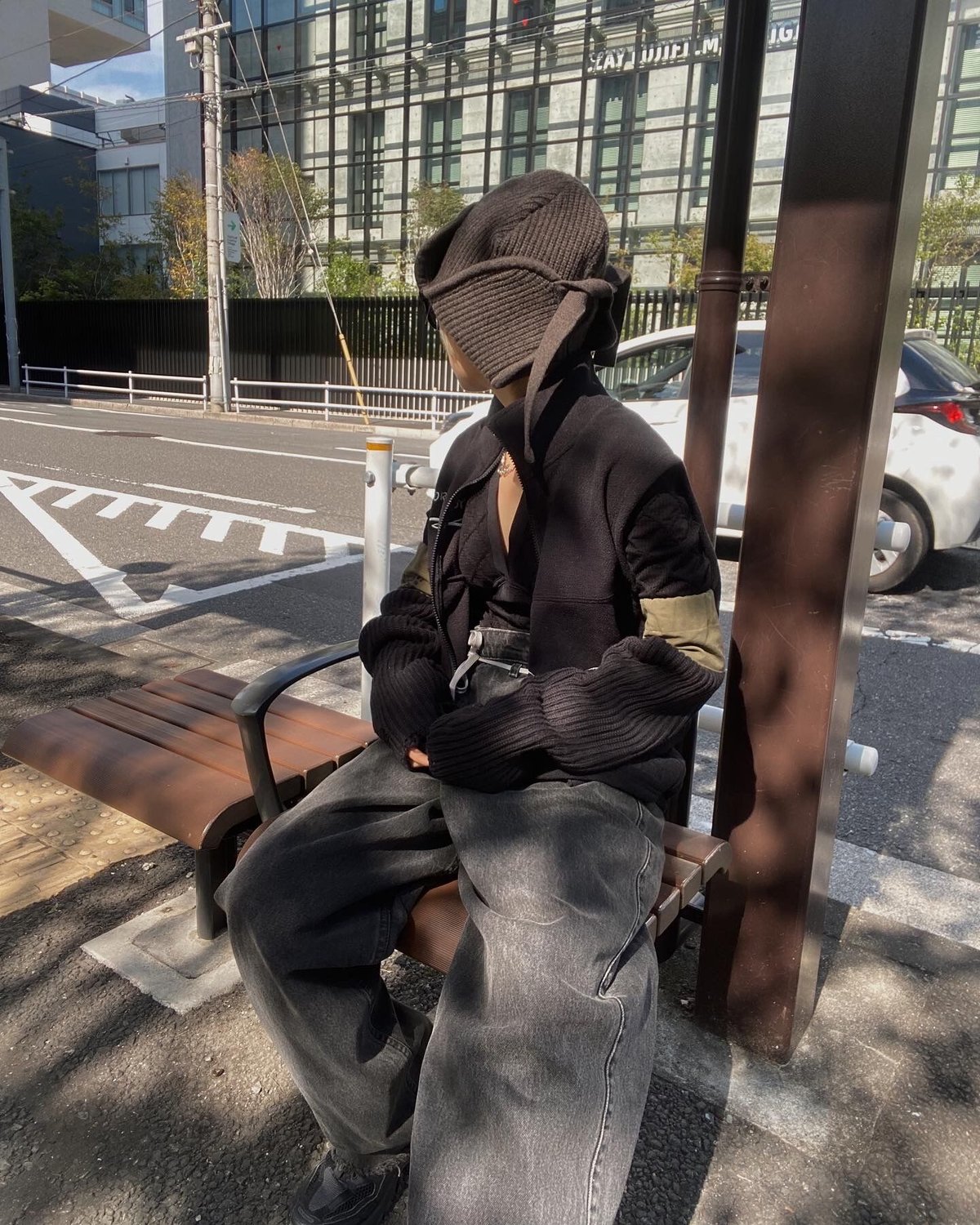 FUMIE=TANAKA / ear cover knit cap | JURK TOKYO FUMIE=TANAKA / ear cover knit cap | JURK TOKYO