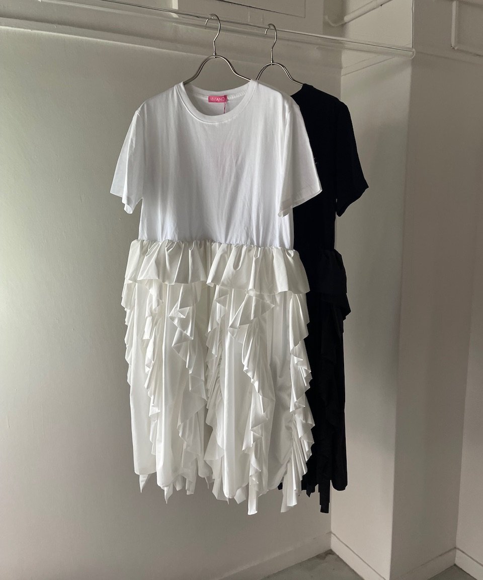 VIVIANO / Ruffle T-shirt | JURK shop tokyo