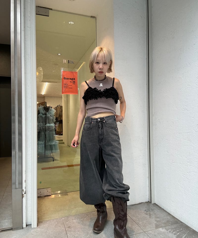 FUMIE=TANAKA / knit loop bra | JURK shop tokyo