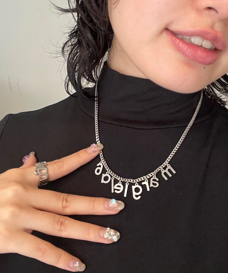 MM6 MAISON MARGIELA【関税込み*送料無料】Letter Logo リング MM6 / letter logo ring | JURK shop tokyo