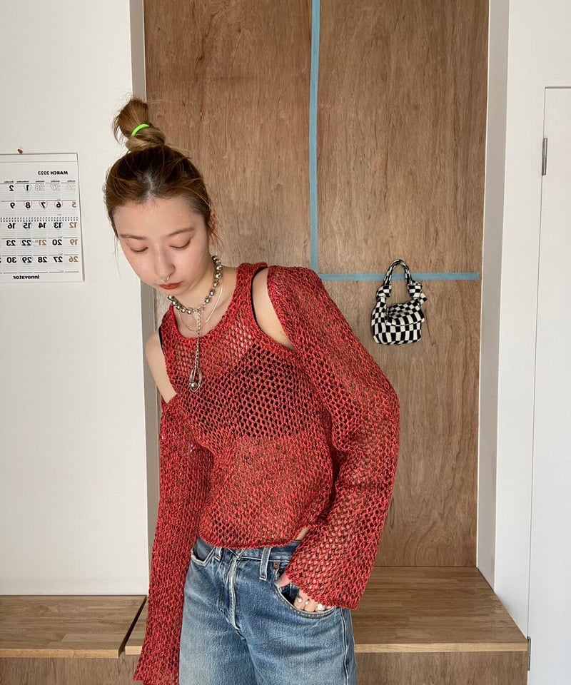 新品 little suzie cotton gima mesh knit 【公式通販】