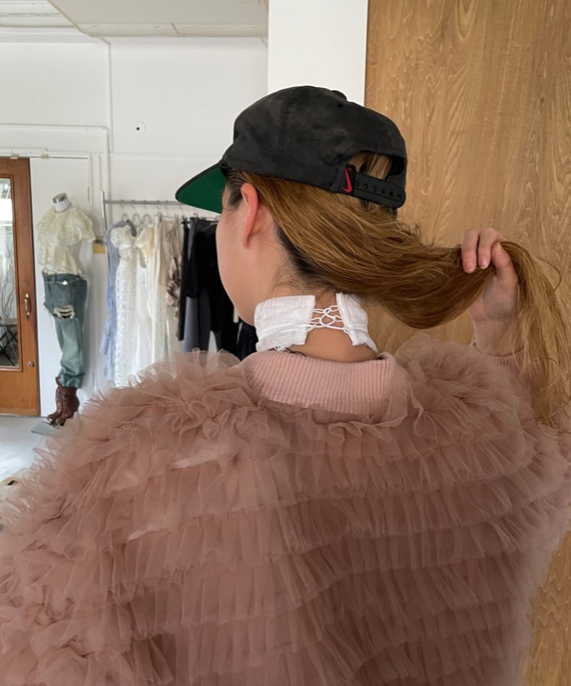 AKIKOAOKI / laced neck | JURK TOKYO AKIKOAOKI / laced neck | JURK TOKYO