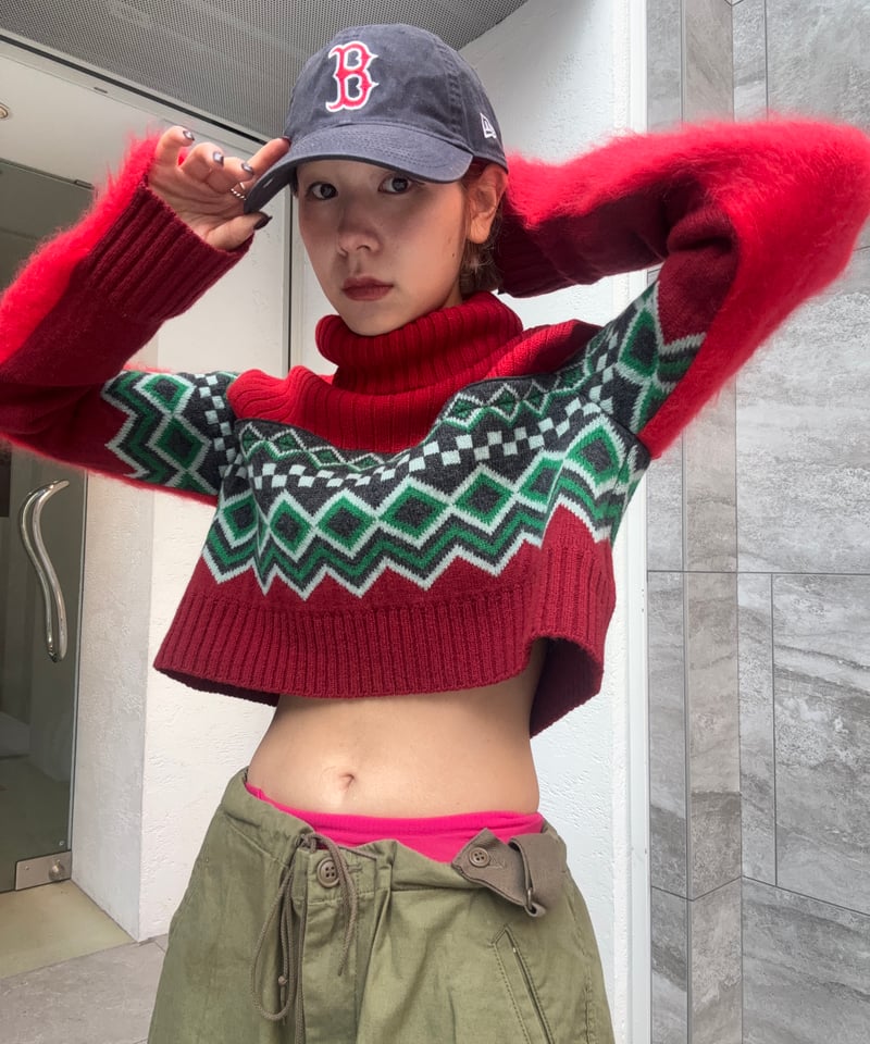 FACETASM / LAYERED NORDIC KNIT | JURK TOKYO FACETASM / LAYERED NORDIC KNIT | JURK TOKYO