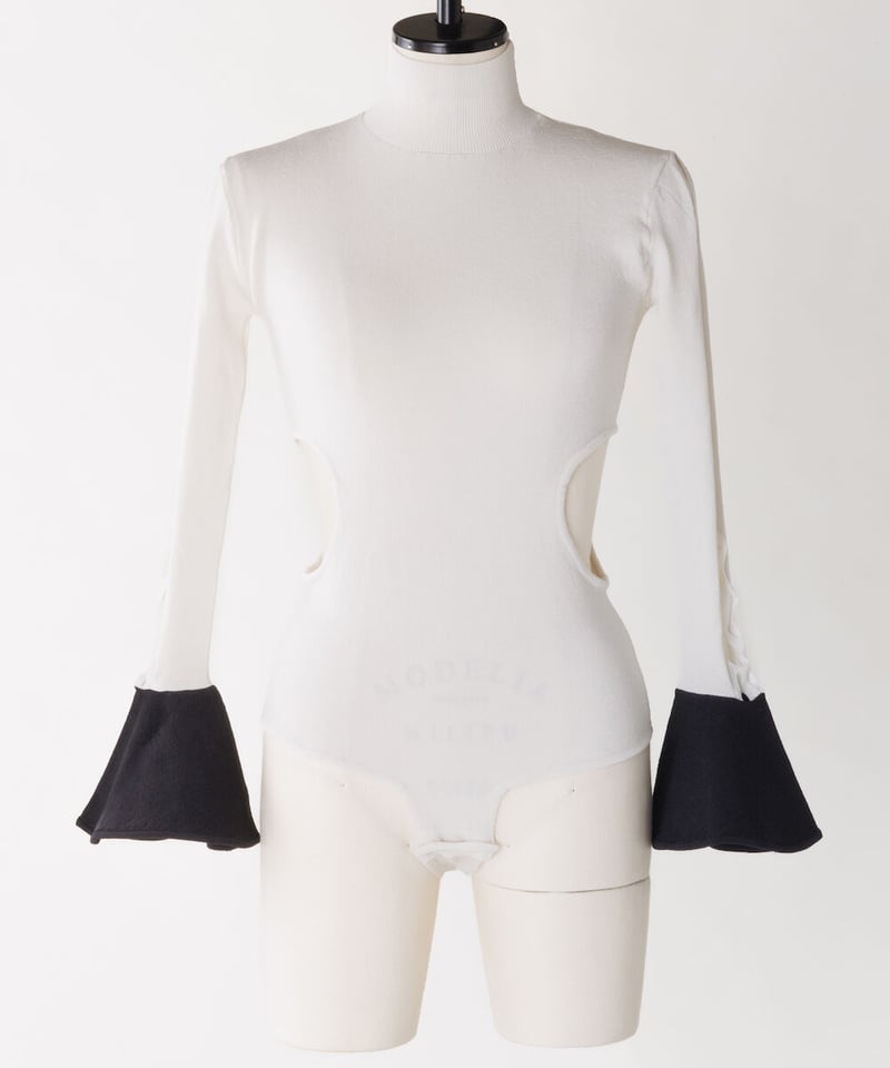 FETICO / BICOLORED KNIT BODYSUIT | JURK TOKYO FETICO / BICOLORED KNIT BODYSUIT | JURK TOKYO
