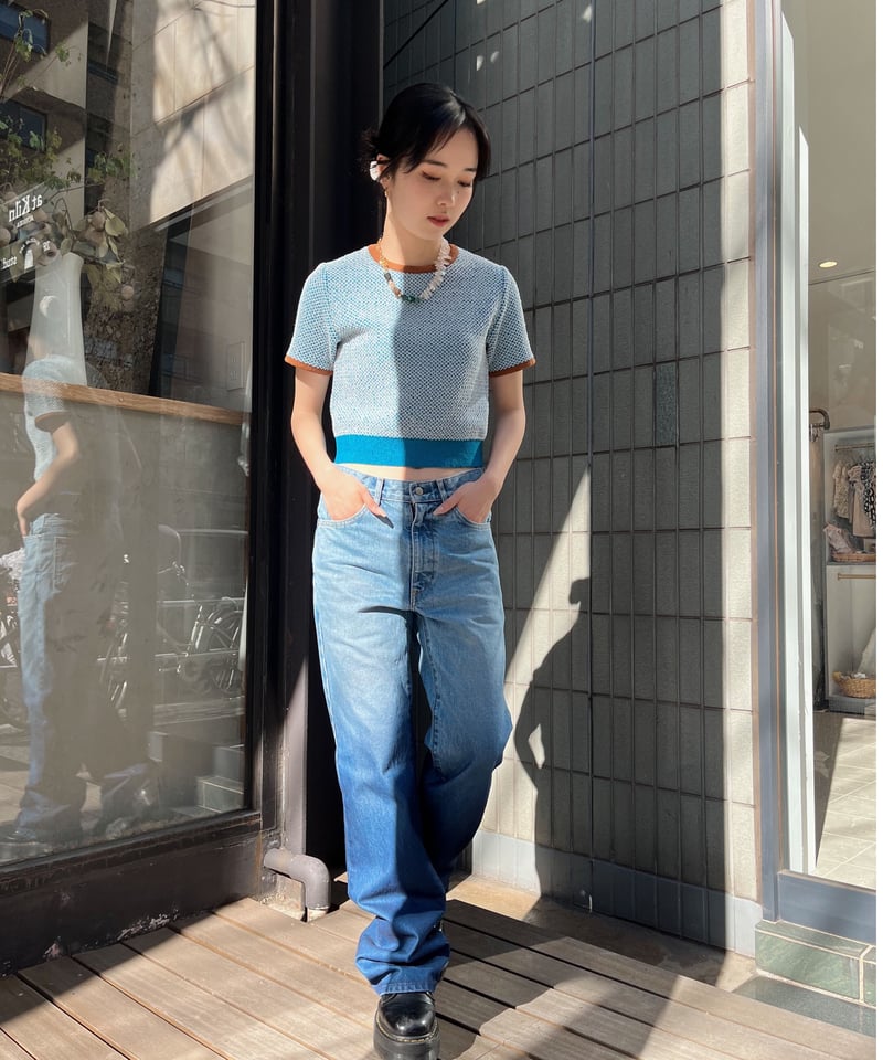 ★MURRALニットトップス★ MURRAL/ミューラル】Emerge flower knit top/フラワーレース