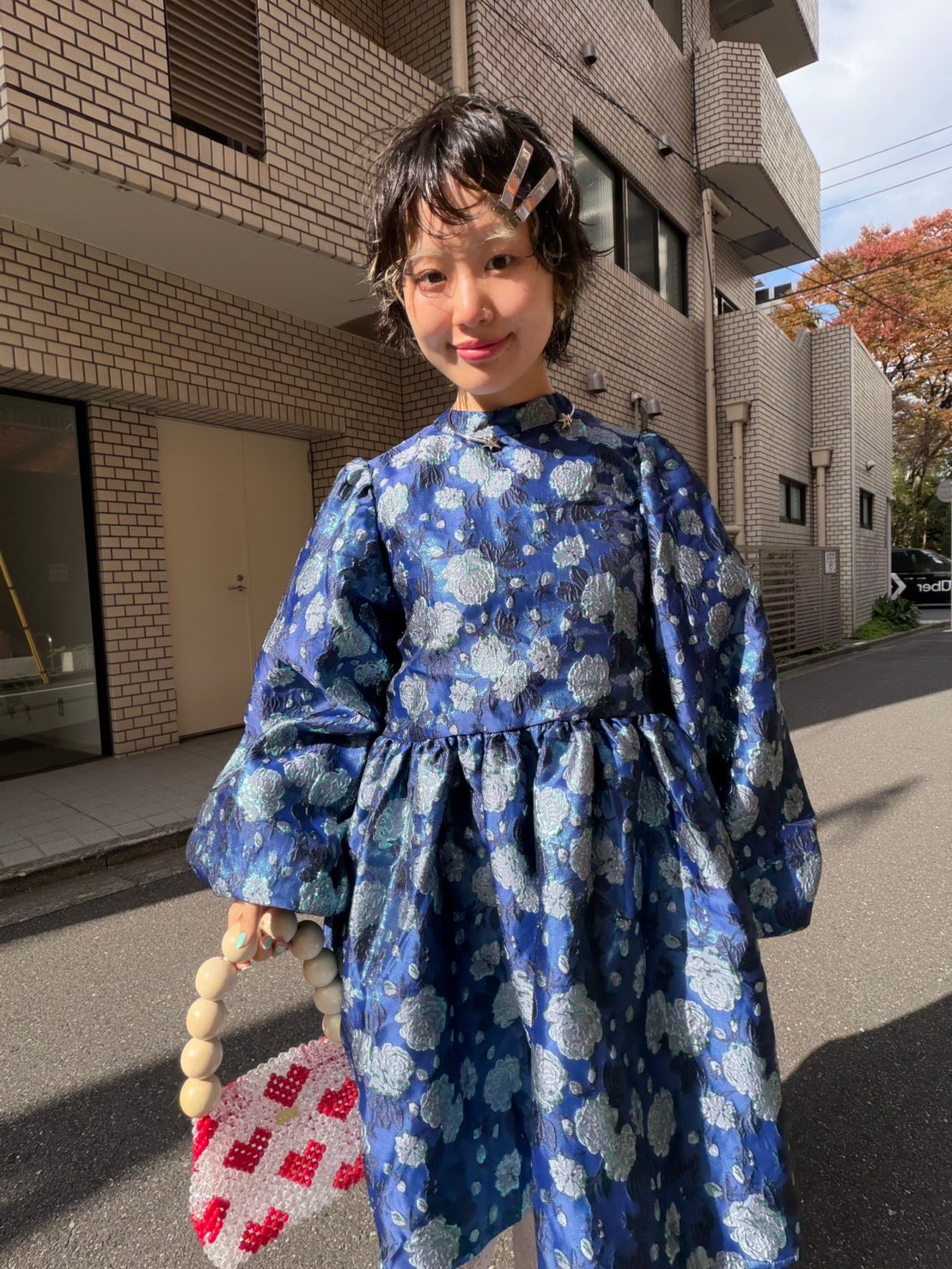 ワンピース DREAM sisterjane Mini Dress DREAM sister jane / Spotlight Jacquard Mini Dre