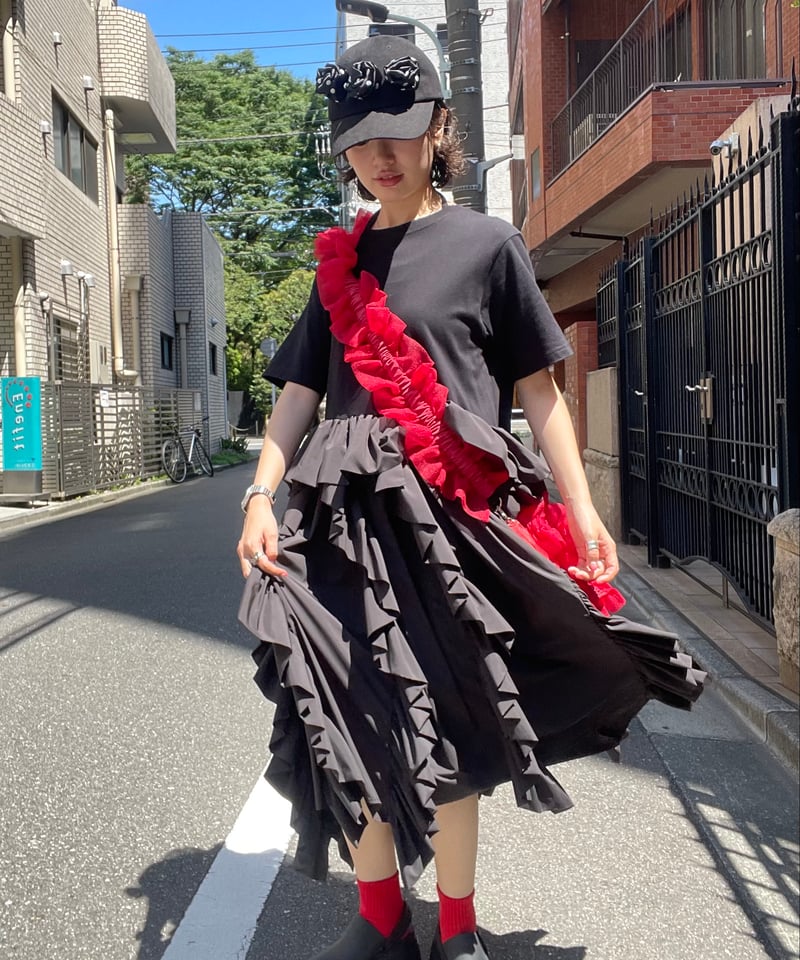 VIVIANO / Ruffle T-shirt | JURK shop tokyo