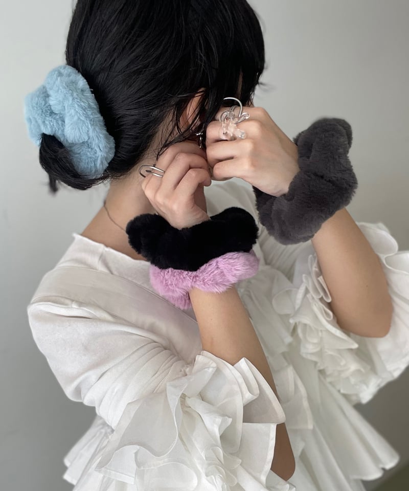 heyep / Faux Fur Scrunchie | JURK shop tokyo