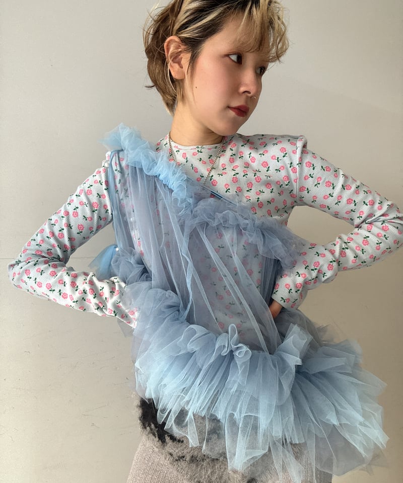 VIVIANO × JURK / Tulle Cami Top | JURK shop tokyo