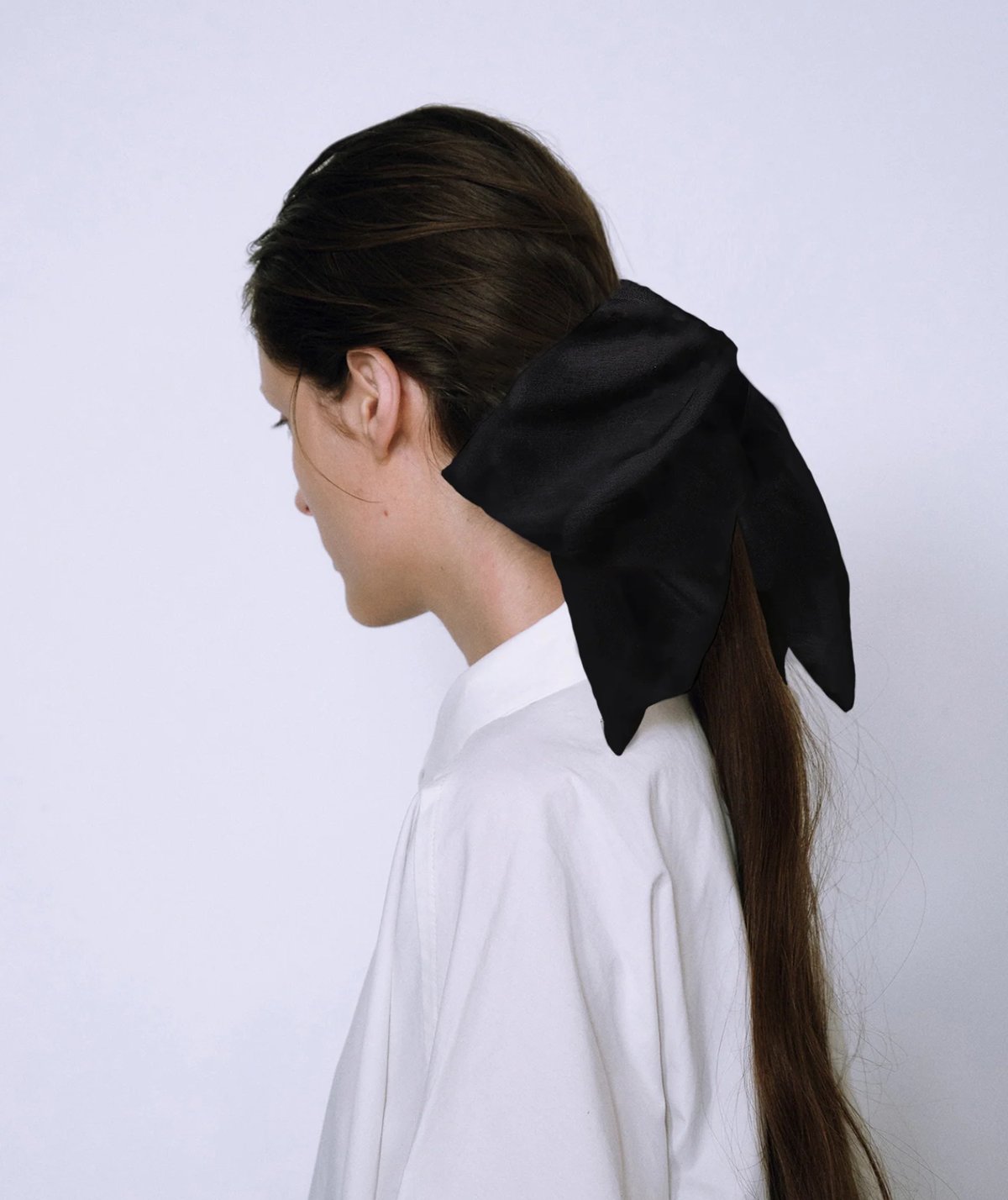 heyep / Silk Square Scrunchie(Large/Medium) | J