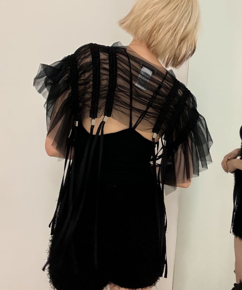 MURRAL / Stem tulle collar | JURK TOKYO