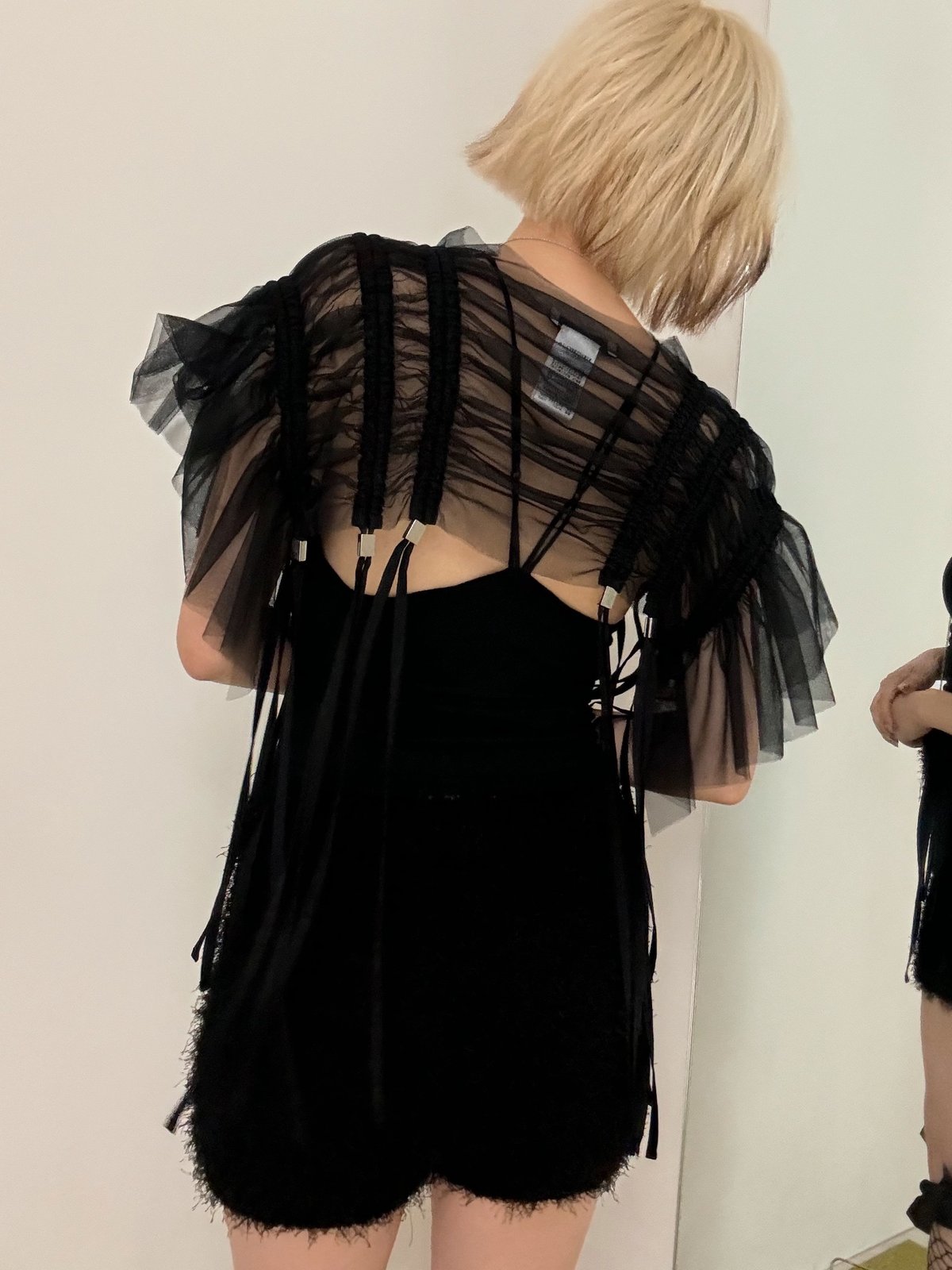 MURRAL / Stem tulle collar | JURK shop tokyo