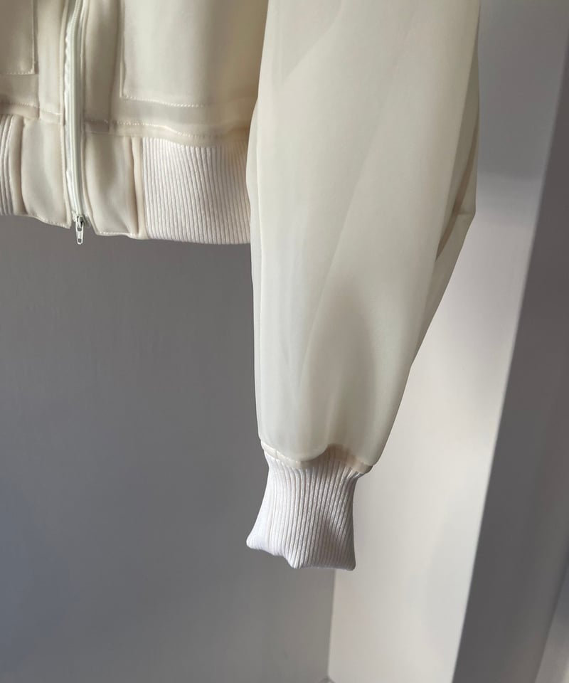 FUMIE=TANAKA / sheer short blouson | JURK TOKYO FUMIE=TANAKA / sheer short blouson | JURK TOKYO