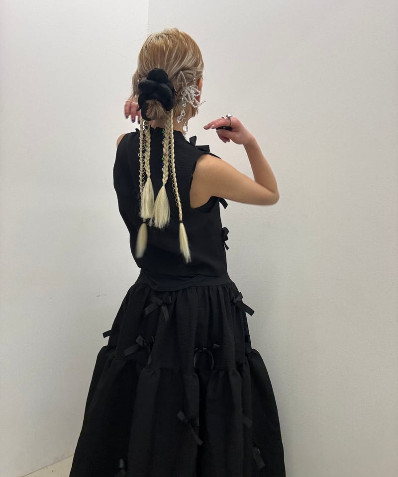 シスタージェーン　POINTE BOW TOP リボンビスチェ sister jane / Birdie Bow Top | JURK shop tokyo