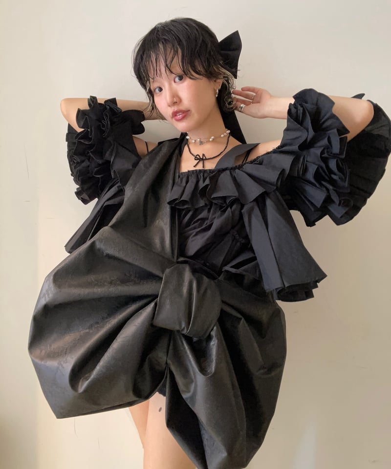 完売品 新品　naokitomizuka 26ss リボンバック naokitomizuka / Design ribbon bag | JURK shop t
