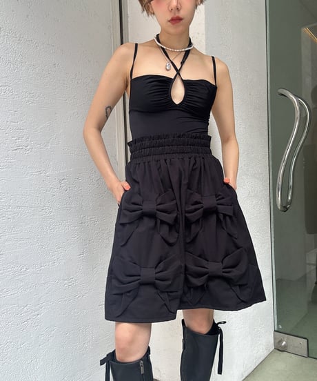 HOLIDAY / BOW STRAP CULOTTES PANTS | JURK shop