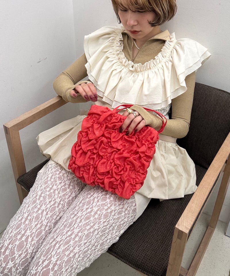 sister jane / Parakeet Ruched Mini Bag | JURK s