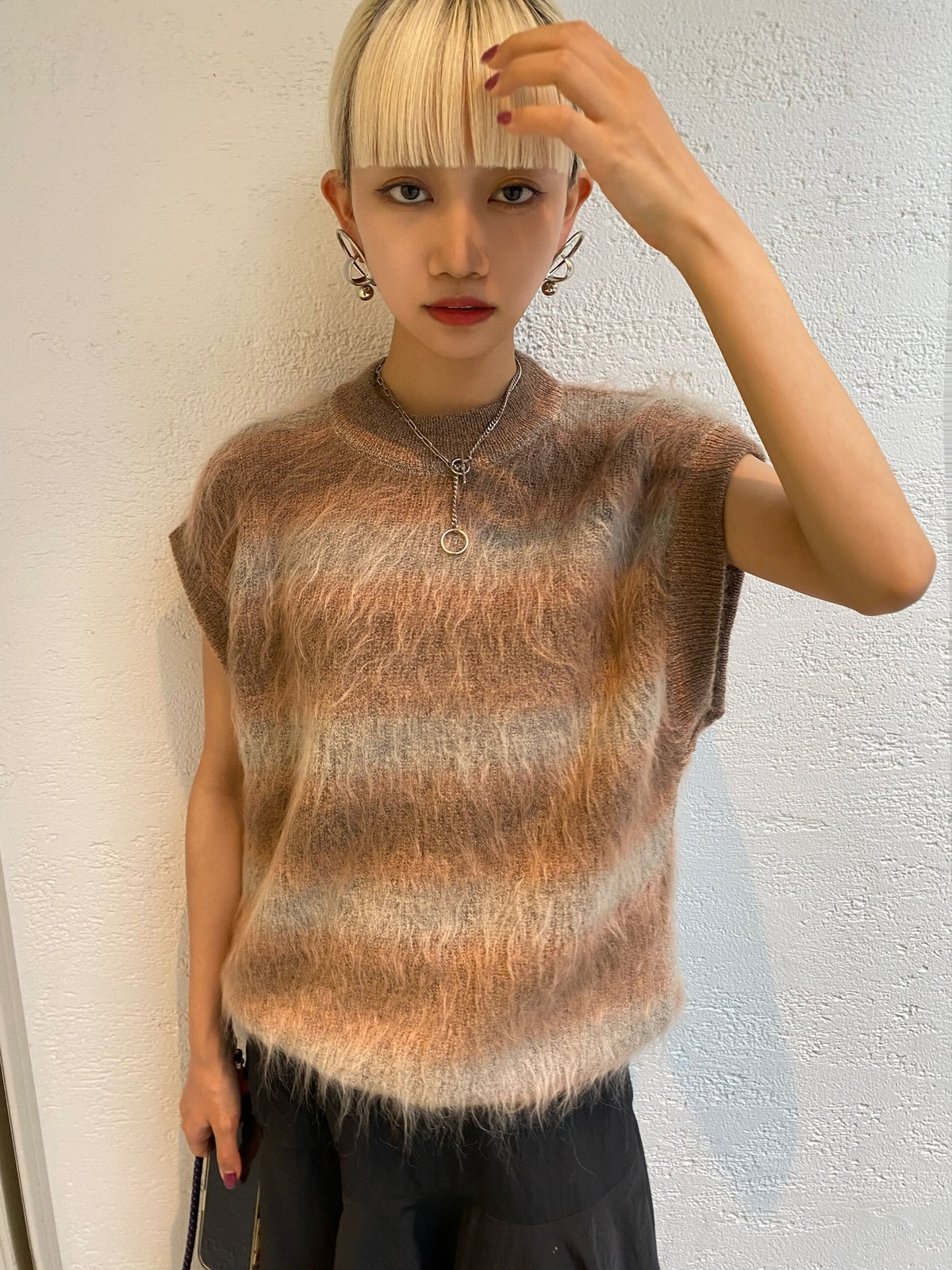 FUMIE=TANAKA / gradation mohair knit | jurk tokyo