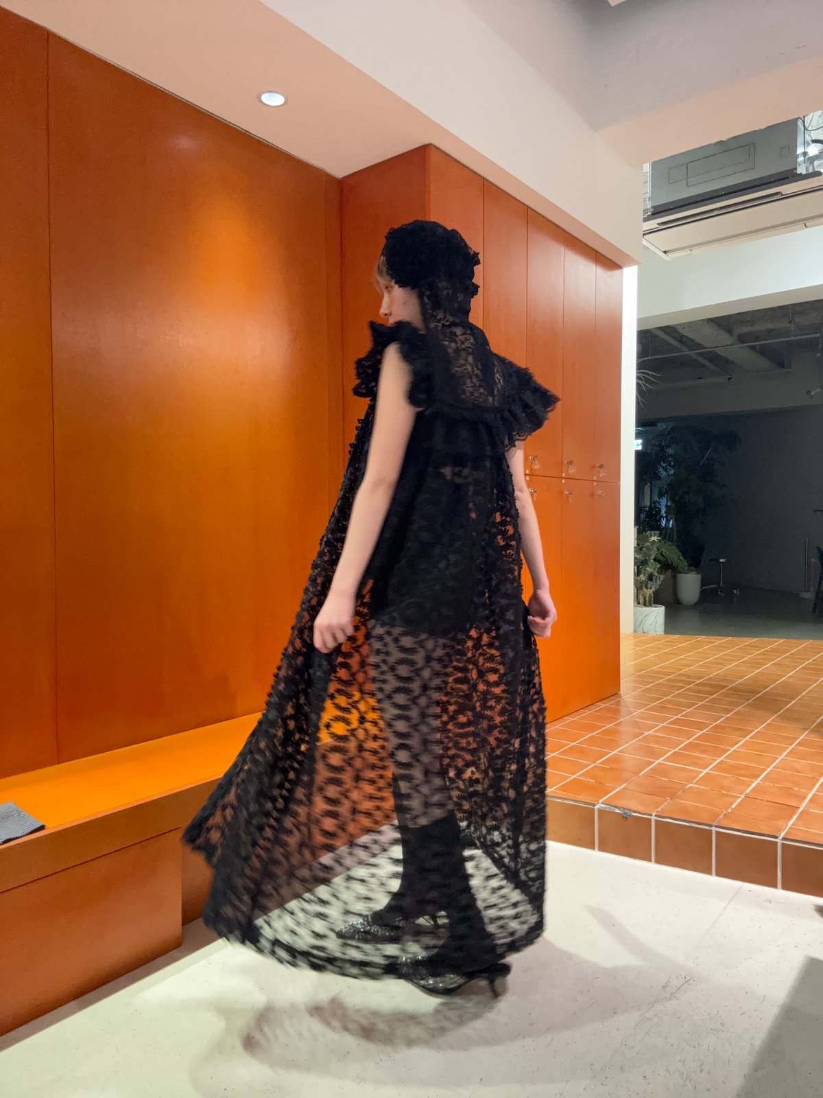 naokitomizuka / Lace MIX hat | JURK shop tokyo