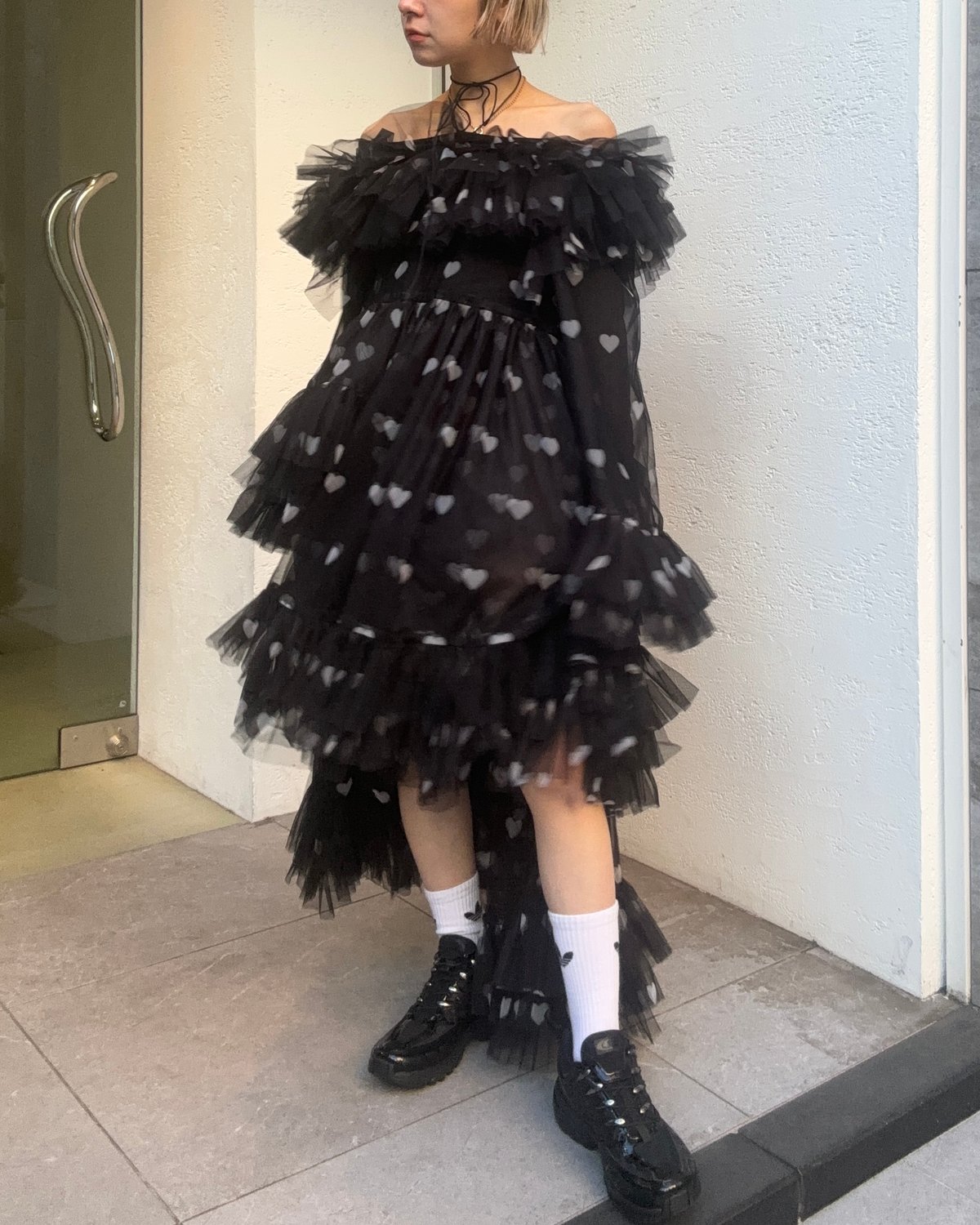 VIVIANO / Asymmetric Tulle Dress | JURK shop tokyo