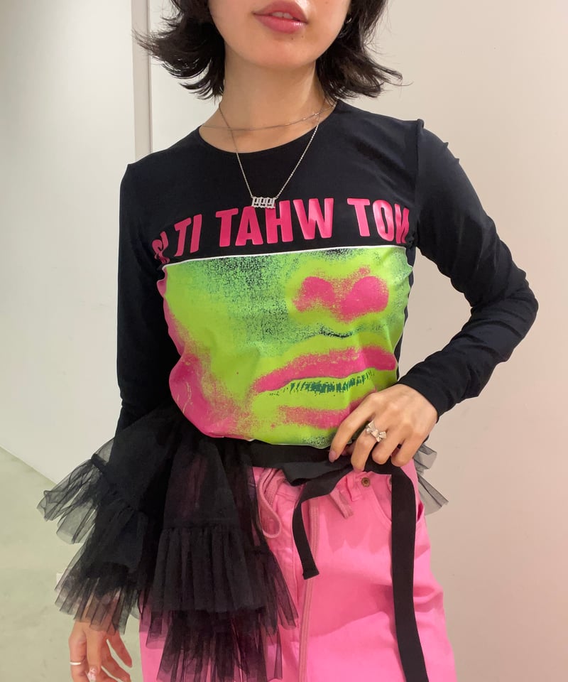 MM6 / graphic print body suit | JURK shop tokyo