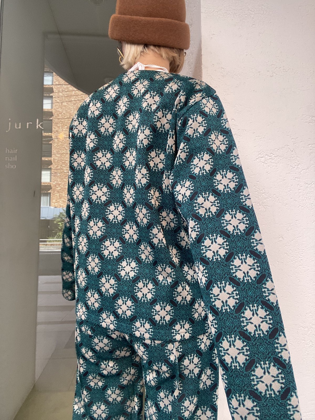 FUMIE=TANAKA / jaguard cardigan | JURK TOKYO FUMIE=TANAKA / jaguard cardigan | JURK TOKYO