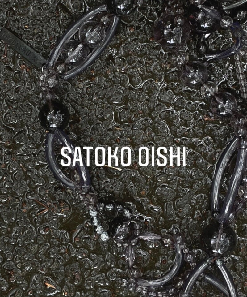 satokooishi / strap (clear black) | JURK TOKYO satokooishi / strap (clear black) | JURK TOKYO
