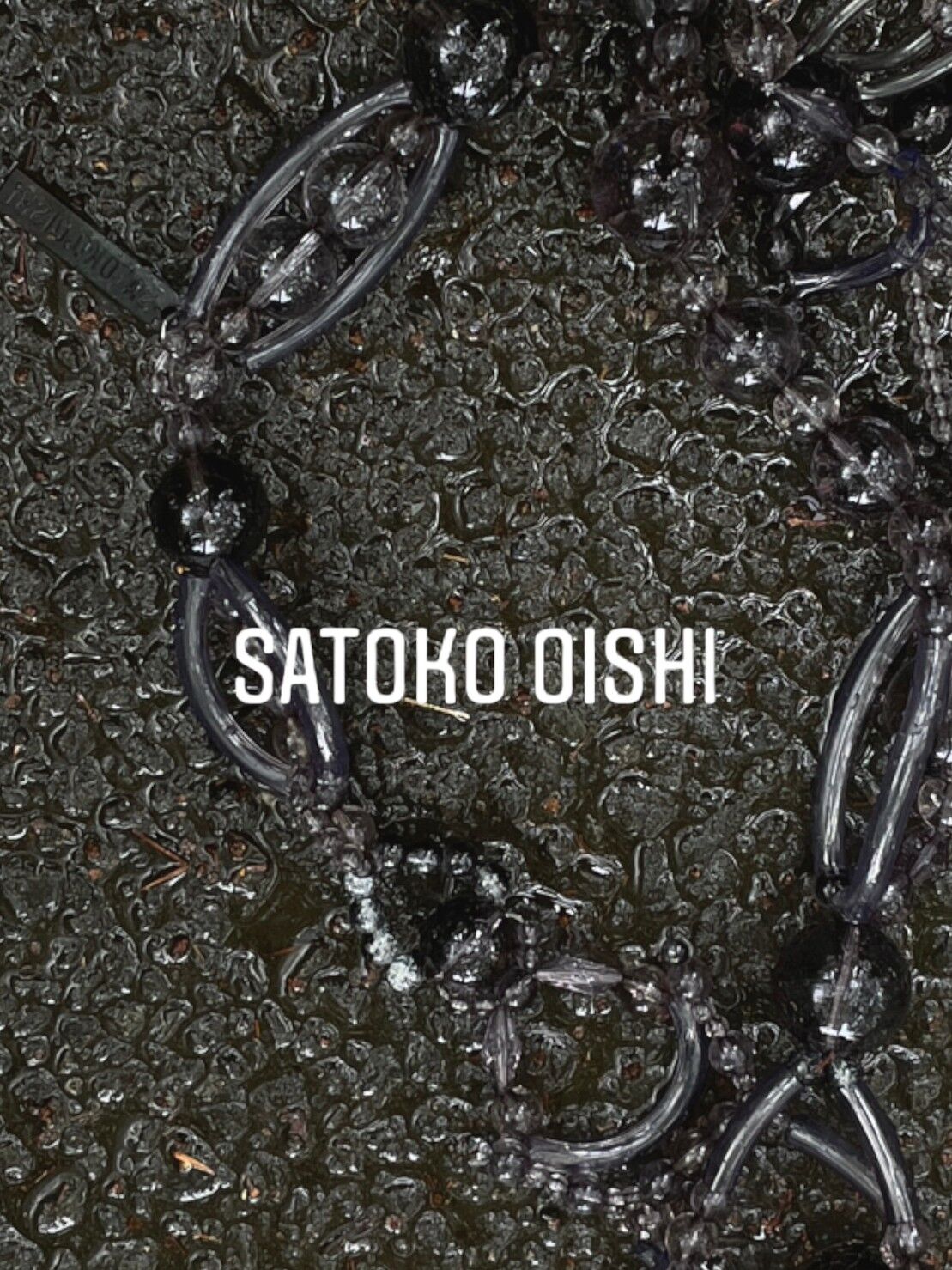 satokooishi / strap (clear black) | JURK TOKYO satokooishi / strap (clear black) | JURK TOKYO