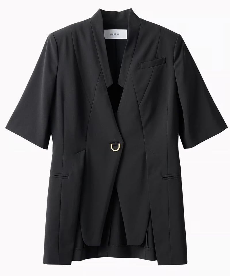 ジャケット・アウター MURRAL Dress jacket (Black) MURRAL / Branching half sleeve jacket | JURK sh