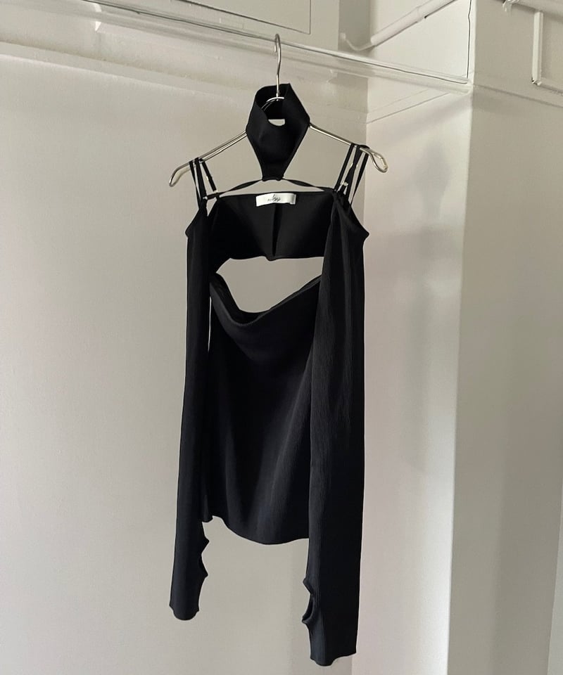 トップス MUKASA / Rib high neck sleeve MUKASA / Rib high neck sleeve | JURK shop tokyo