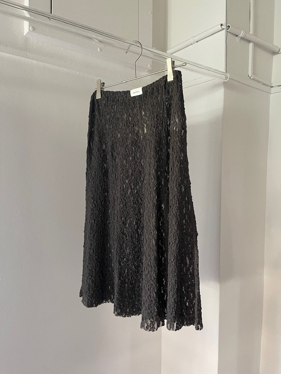 Little$uzie / Organic Shrink Lacee Panel Skirt