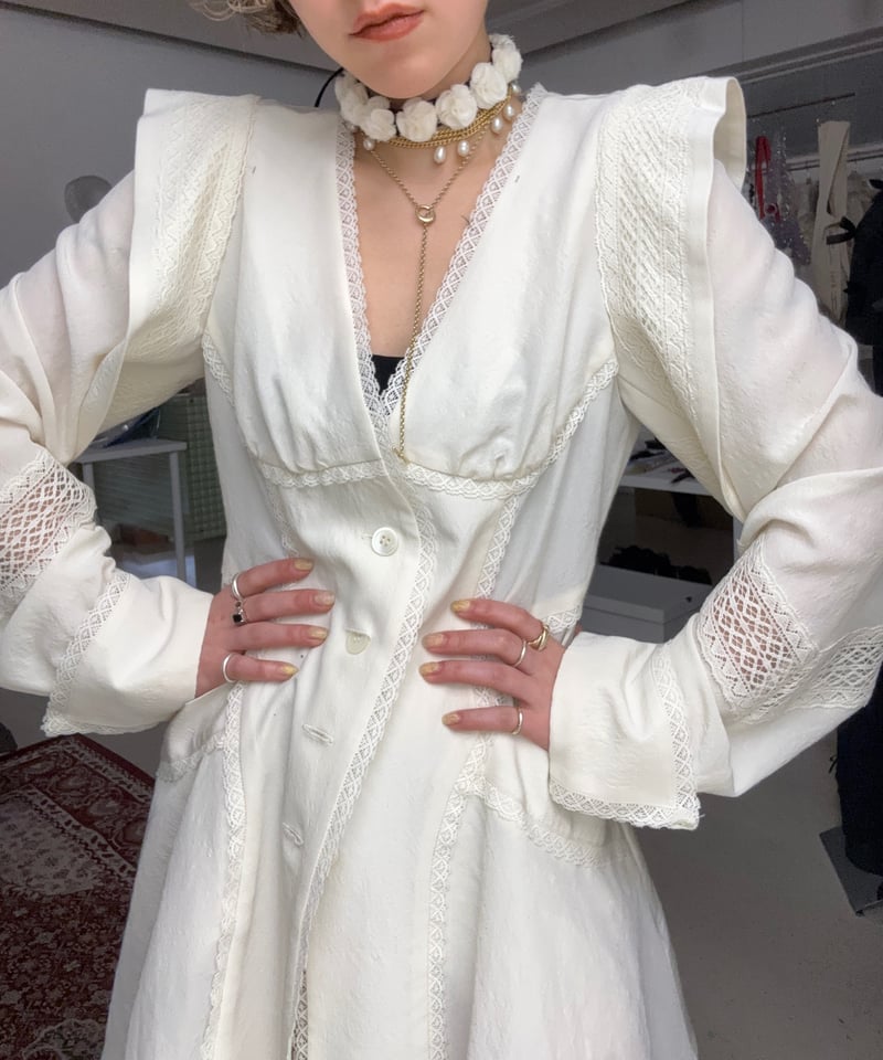 FETICO / LACE-PANELED JACKET | JURK shop tokyo