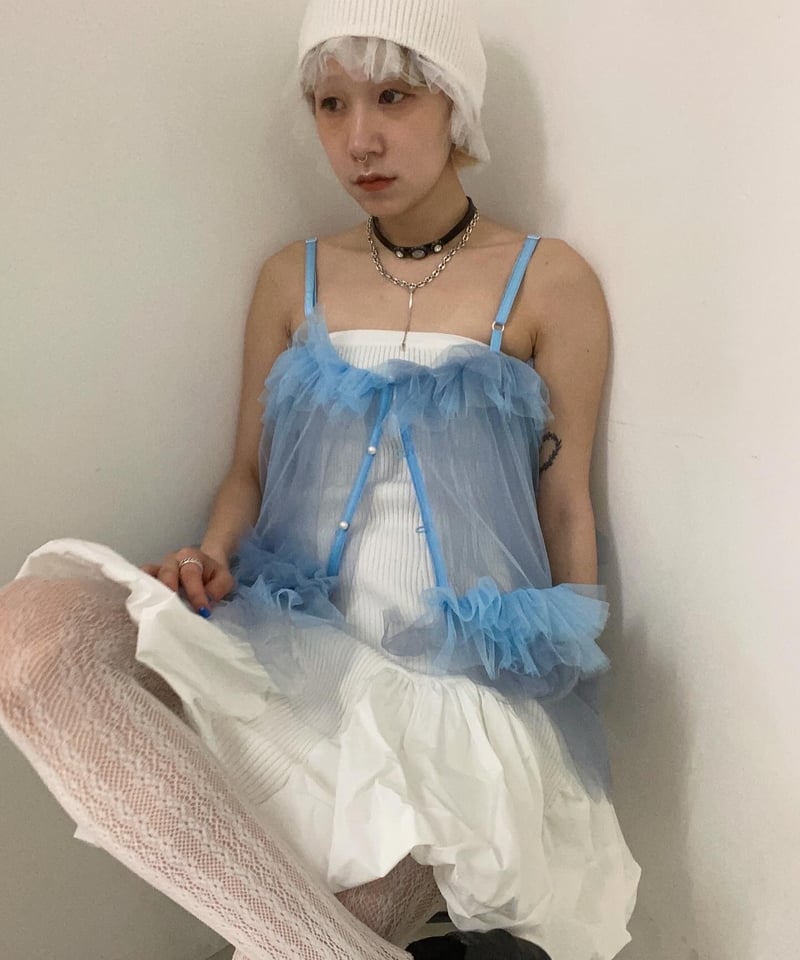 VIVIANO × JURK / Tulle Cami Top | JURK TOKYO VIVIANO × JURK / Tulle Cami Top | JURK TOKYO