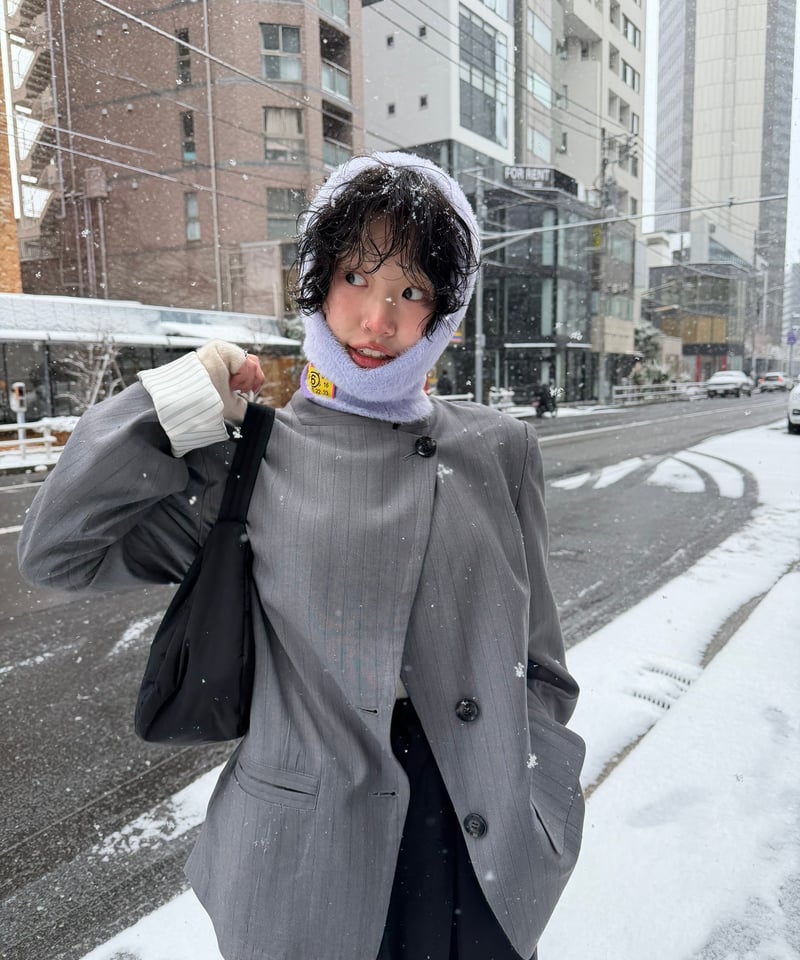MM6 / shaggy knit balaclava | JURK shop tokyo
