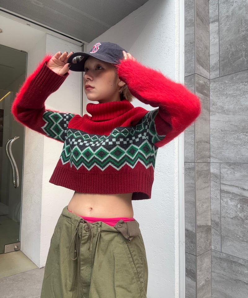 FACETASM / LAYERED NORDIC KNIT | JURK TOKYO FACETASM / LAYERED NORDIC KNIT | JURK TOKYO