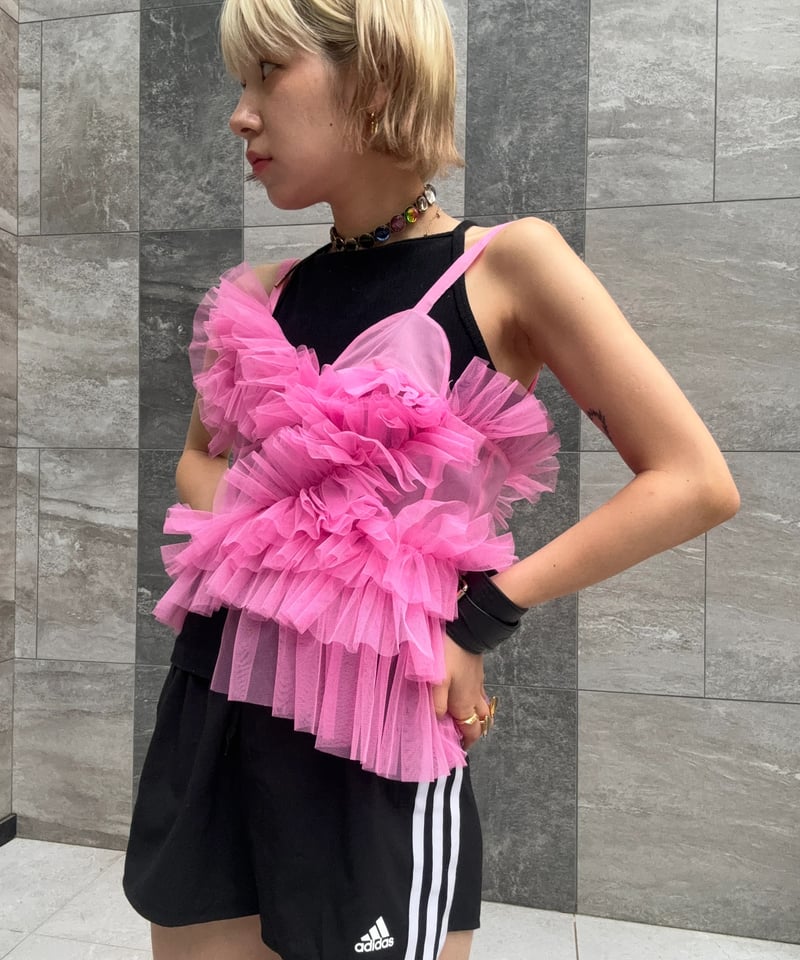 VIVIANO / Ruffle Tulle Bustier | JURK TOKYO VIVIANO / Ruffle Tulle Bustier | JURK TOKYO