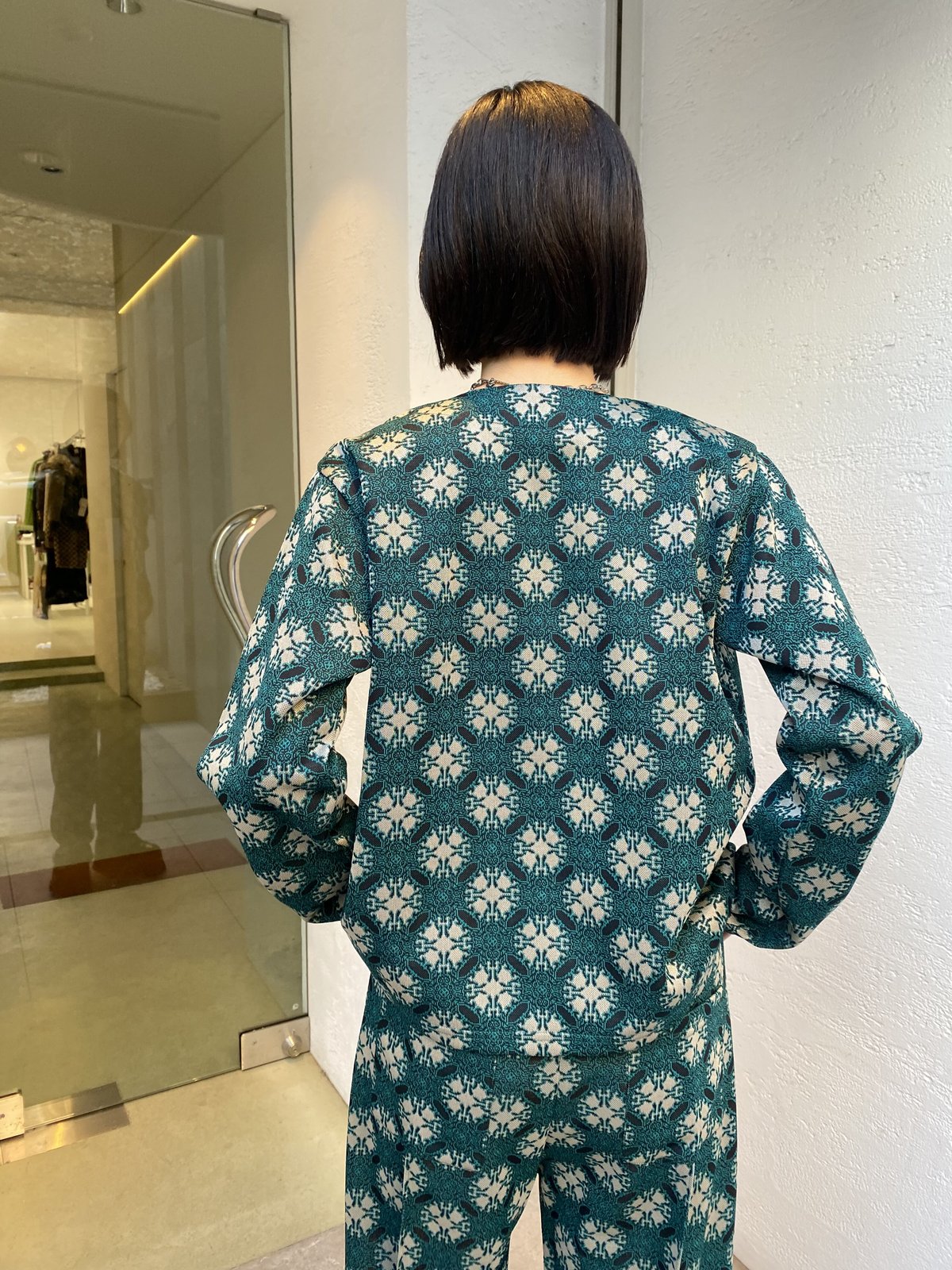 FUMIE=TANAKA / jaguard cardigan | JURK TOKYO FUMIE=TANAKA / jaguard cardigan | JURK TOKYO