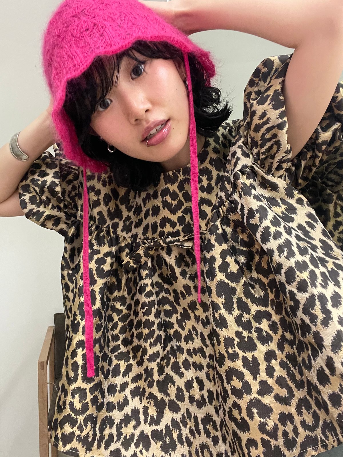 FUMIE=TANAKA / knit lace hat | JURK TOKYO FUMIE=TANAKA / knit lace hat | JURK TOKYO
