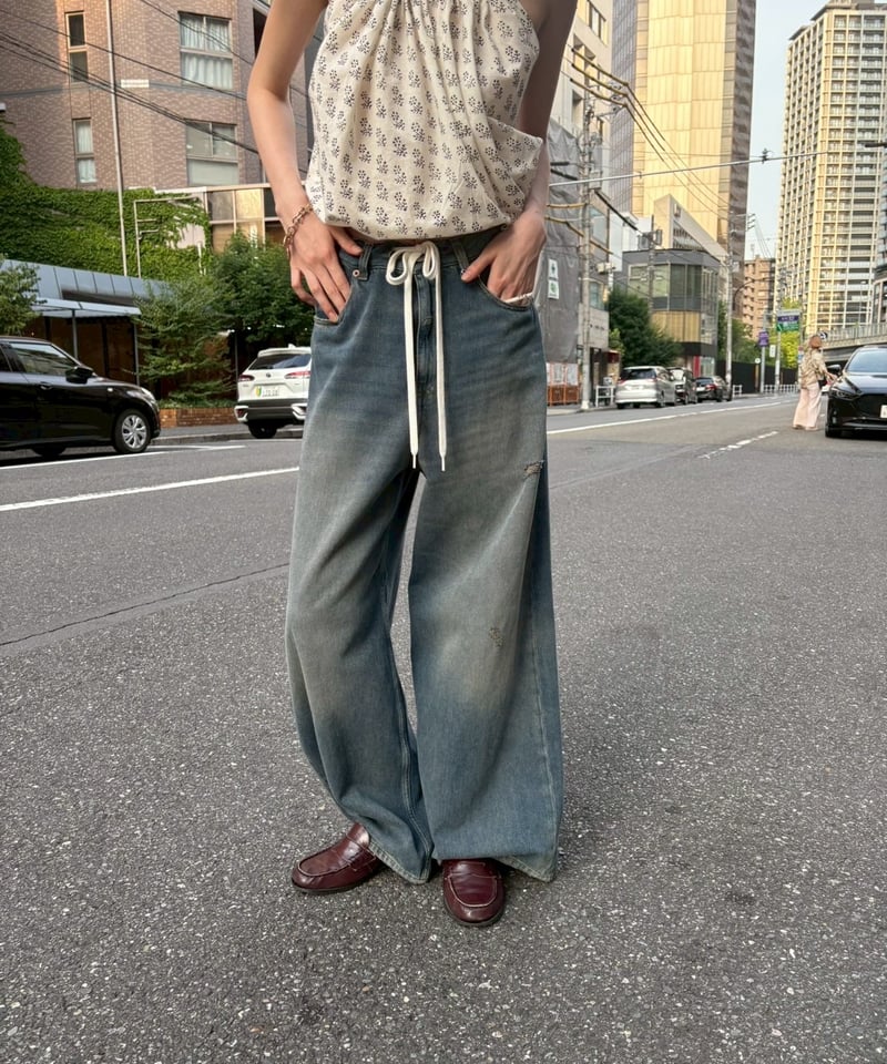 MM6 / wide jeans | JURK shop tokyo