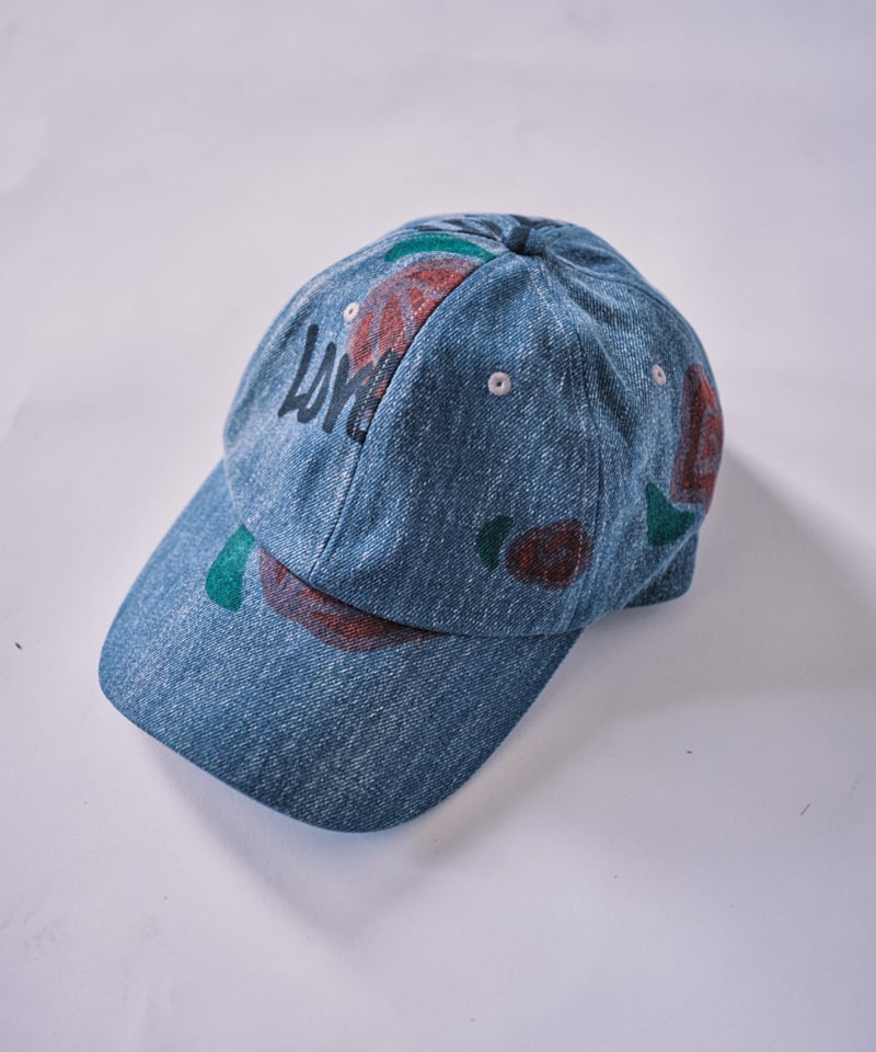 VIVIANO×JURK / rose print denim cap | JURK shop