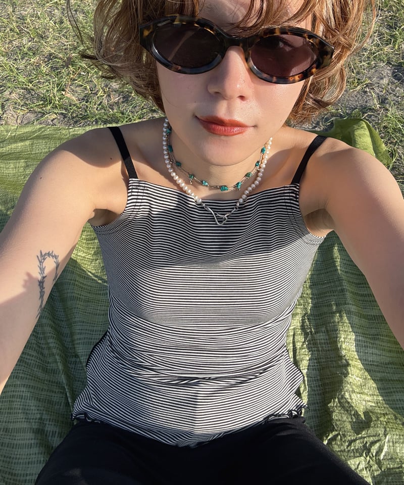 FUMIE=TANAKA / back ribbon cami | JURK shop tokyo