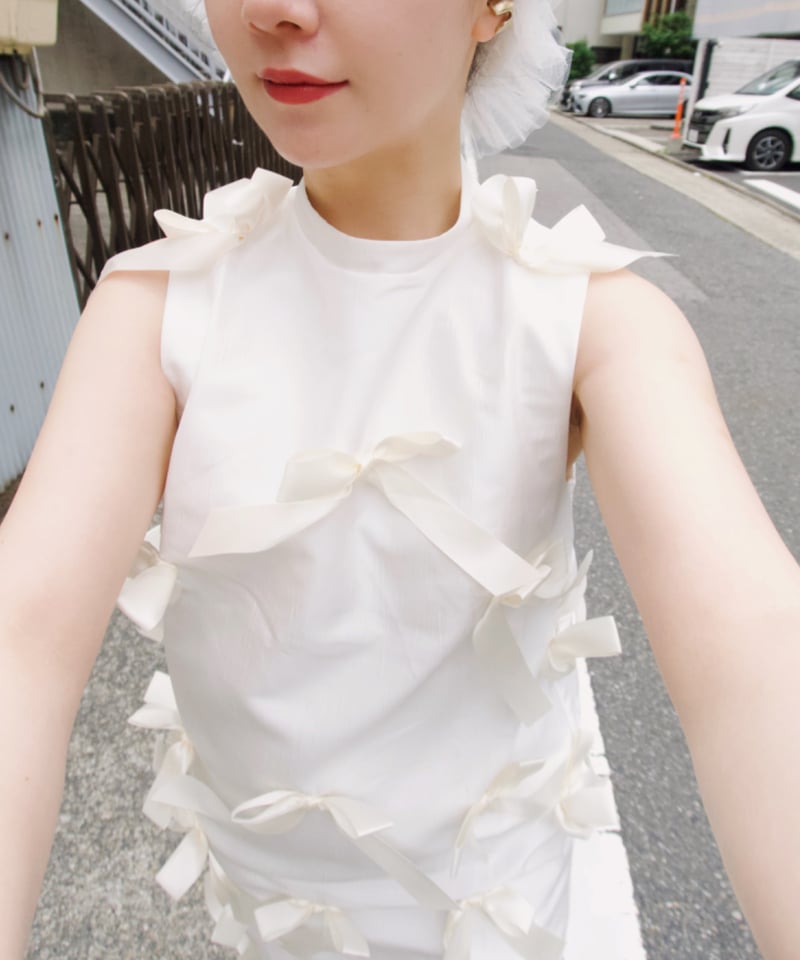 sister Jane / Snowdrop Bow MIDI Dress | JURK sh