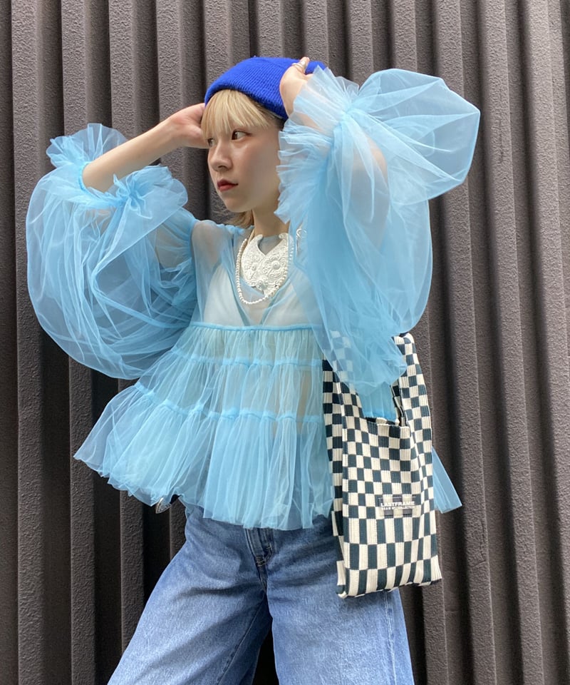 VIVIANO / Puff Sleeve Top   jurk tokyo