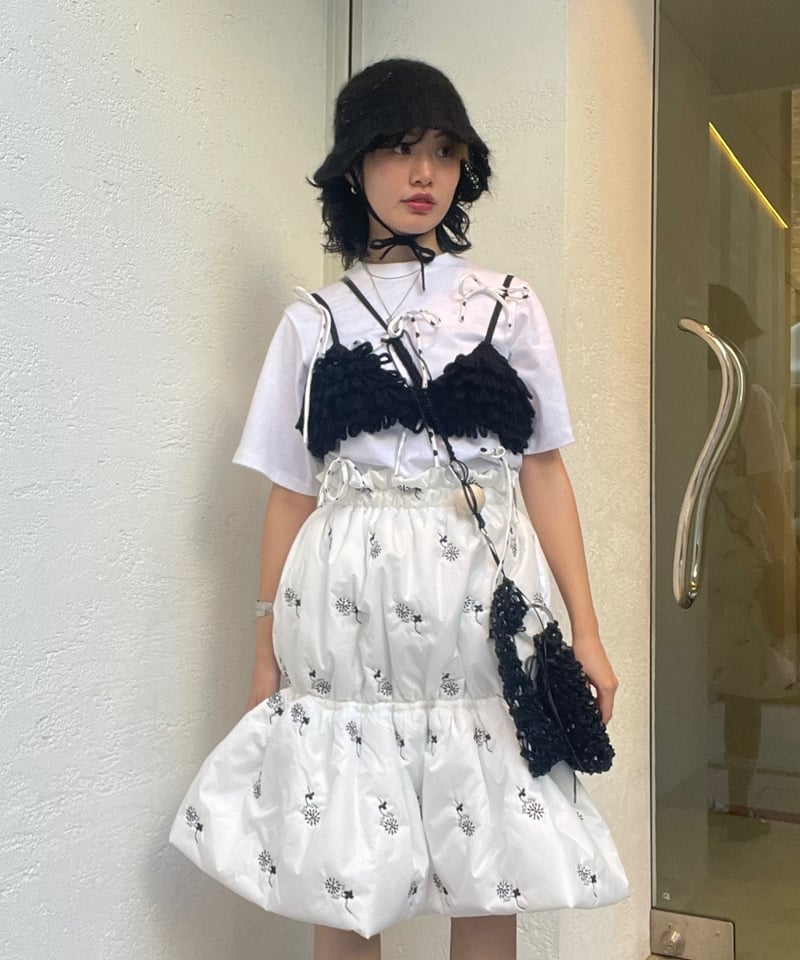 FUMIE=TANAKA / knit lace hat | JURK shop tokyo