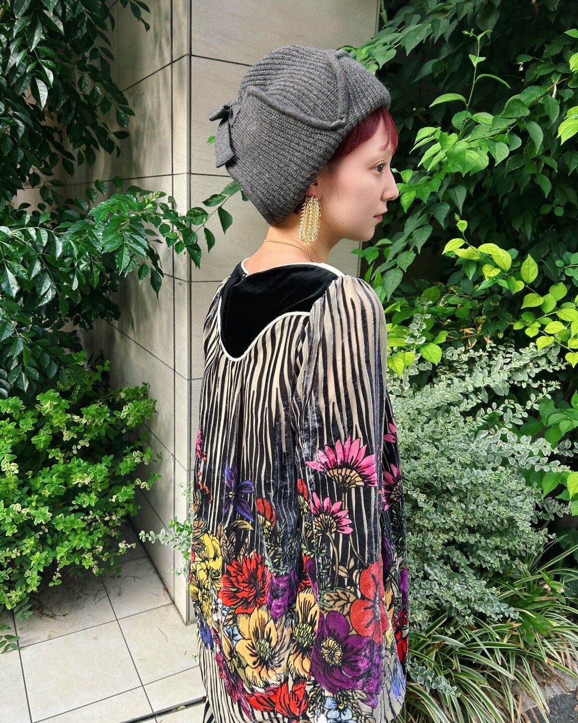 FUMIE=TANAKA / ear cover knit cap | JURK TOKYO FUMIE=TANAKA / ear cover knit cap | JURK TOKYO